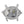 Mala de carrinho Bucket Pasito a Pasito Vichy Grey Flowers Grey compacta e prática