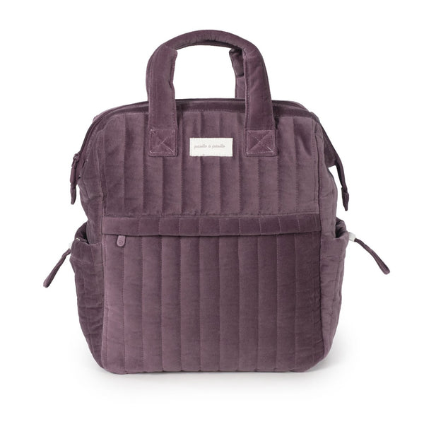 Mochila de maternidade pasito a pasito cherry velvet