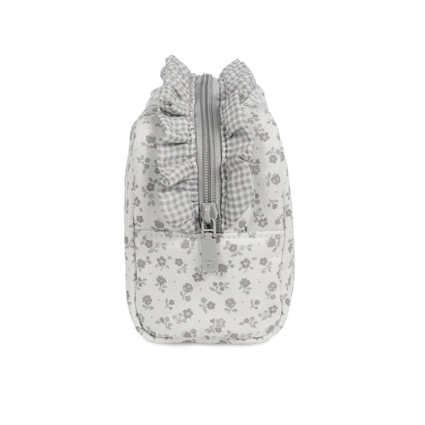 Necessaire bebé Pasito a Pasito Little Bloom Flowers Grey para higiene do bebé
