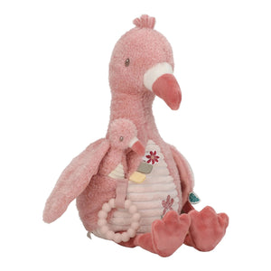 Peluche de Atividades para bebé em materiais suaves e macios, com diferentes elementos para explorar durante os momentos de brincadeira e descoberta. Safari Friends