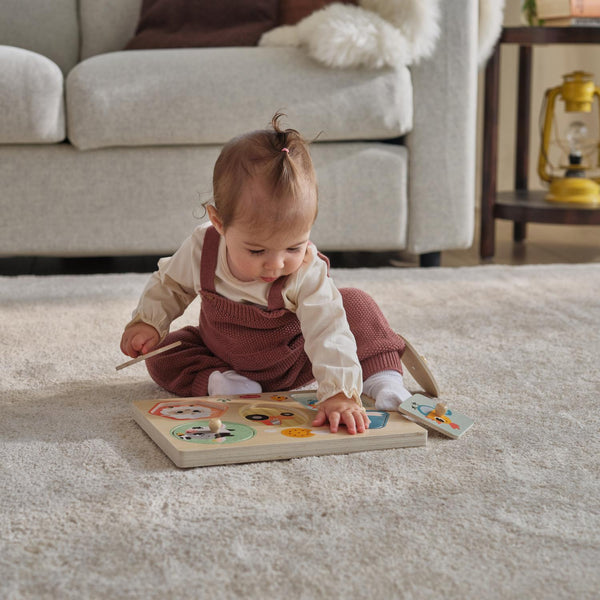Puzzle sonoro tiny love farmers bebé