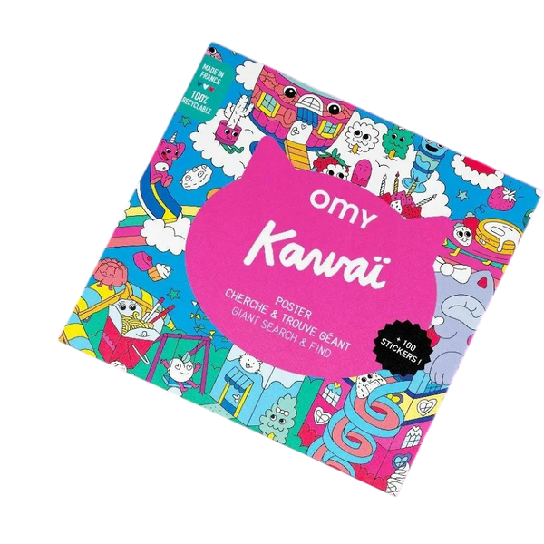 OMY POSTER GIGANTE & STICKERS