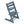 Cadeira Tripp Trapp® com Baby Set² e Tabuleiro Stokke®, cadeira evolutiva em madeira com assento ajustável, ideal para acompanhar o crescimento da criança. Fjord blue