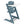 Cadeira Tripp Trapp® com Baby Set² e Tabuleiro Stokke®, cadeira evolutiva em madeira com assento ajustável, ideal para acompanhar o crescimento da criança. Fjord blue