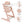 Cadeira Tripp Trapp® com Baby Set² e Tabuleiro Stokke®, cadeira evolutiva em madeira com assento ajustável, ideal para acompanhar o crescimento da criança. Serene pink