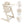 Cadeira Tripp Trapp® com Baby Set² e Tabuleiro Stokke®, cadeira evolutiva em madeira com assento ajustável, ideal para acompanhar o crescimento da criança. Vanilla white
