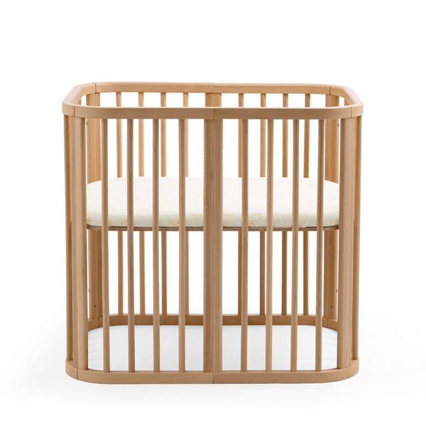 Berço Stokke® Nighti™ Mini em madeira de faia para recém-nascido cor natural
