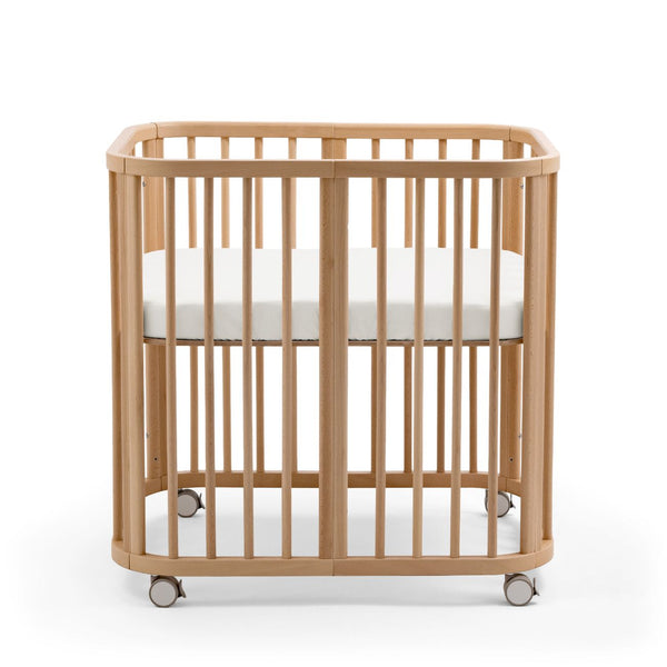 Berço Stokke® Nighti™ Mini em madeira de faia para recém-nascido cor natural