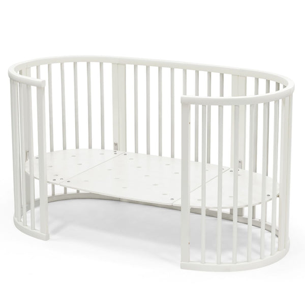 Berço evolutivo Stokke® Sleepi™ Bed oval em madeira de faia para bebé e criança cor white