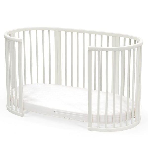 Berço evolutivo Stokke® Sleepi™ Bed oval em madeira de faia para bebé e criança cor white