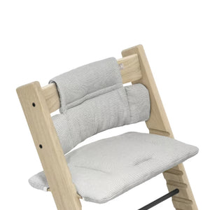 Almofada Stokke Tripp Trapp Classic Cushion em algodão 100% orgânico com enchimento reciclado, compatível com todas as cadeiras Tripp Trapp.