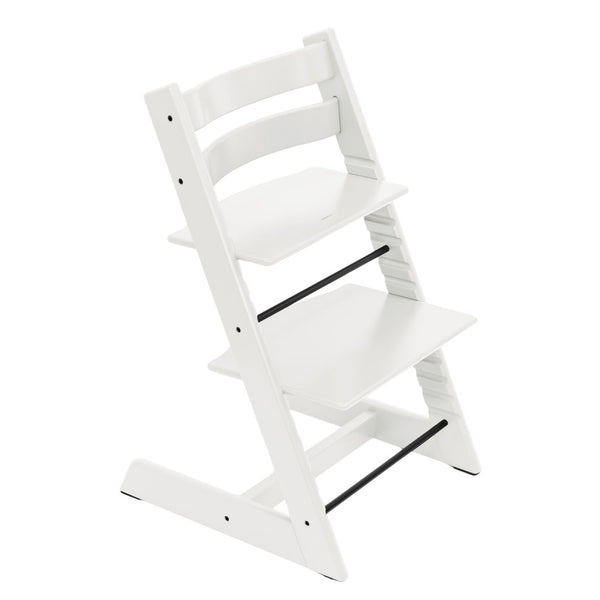 Cadeira evolutiva Stokke Tripp Trapp com Baby Set² para bebé e criança na cor white
