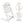 Cadeira evolutiva Stokke Tripp Trapp com Baby Set² para bebé e criança na cor white