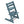 Cadeira evolutiva Stokke Tripp Trapp com Baby Set² para bebé e criança na cor fjord blue