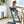 Cadeira evolutiva Stokke Tripp Trapp com Baby Set² para bebé e criança na cor fjord blue