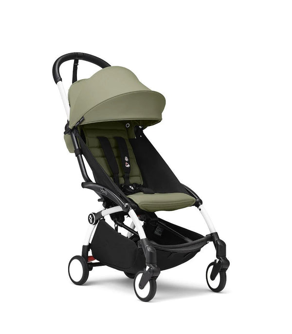 STOKKE YOYO³, carrinho de bebé ultracompacto de 6,2 kg, compatível com cabine de avião, com suspensão nas quatro rodas, tecido Mesh respirável, capota UPF 50+, arnês de 5 pontos e compatibilidade com cadeiras auto BeSafe desde os 6 meses até aos 22 kg.