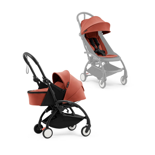 Carrinho Stokke YOYO⁵ + Ninho desde o nascimento, com posição totalmente deitada, dobragem ultracompacta com uma mão, suspensão nas quatro rodas e conjunto de assento incluído.
Berry