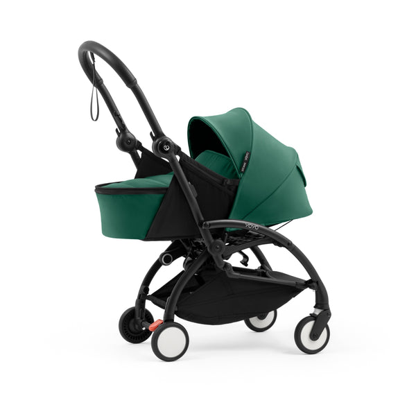 Carrinho Stokke YOYO⁵ + Ninho desde o nascimento, com posição totalmente deitada, dobragem ultracompacta com uma mão, suspensão nas quatro rodas e conjunto de assento incluído.
Forest