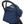 Carrinho Stokke YOYO³ compacto e ultraleve ideal para viagens e cabine de avião estrutura preta cor air france blue