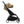 Carrinho Stokke YOYO³ compacto e ultraleve ideal para viagens e cabine de avião estrutura preta cor toffee