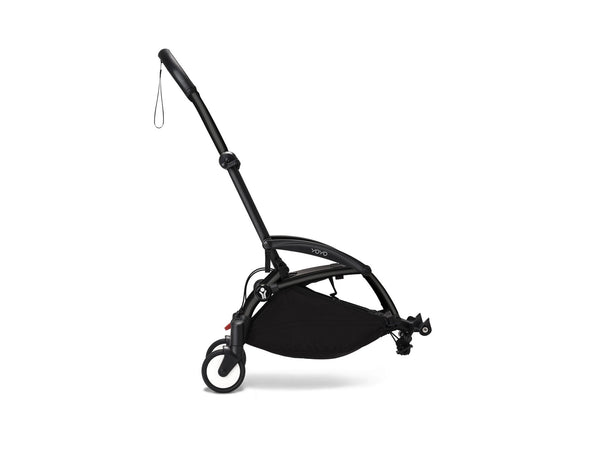 STOKKE YOYO³ CONNECT, acessório para transformar o carrinho STOKKE YOYO³ num carrinho duplo compacto, leve e fácil de manobrar, com apenas 44 cm de largura, encosto reclinável, arnês de 5 pontos e capota com proteção UV. Black Toffee
