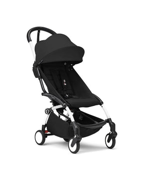 STOKKE YOYO³, carrinho de bebé ultracompacto de 6,2 kg, compatível com cabine de avião, com suspensão nas quatro rodas, tecido Mesh respirável, capota UPF 50+, arnês de 5 pontos e compatibilidade com cadeiras auto BeSafe desde os 6 meses até aos 22 kg.