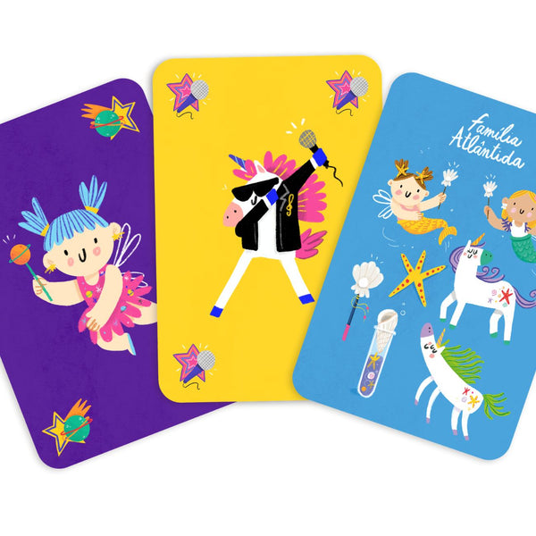 Jogo de lógica e associação Fadas e Unicórnios The Happy Gang