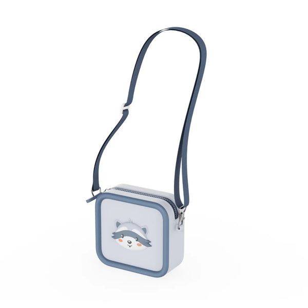 Bolsa Zoo Bag em silicone para câmaras Zoofamily com alça de transporte e proteção resistente para crianças racoon
