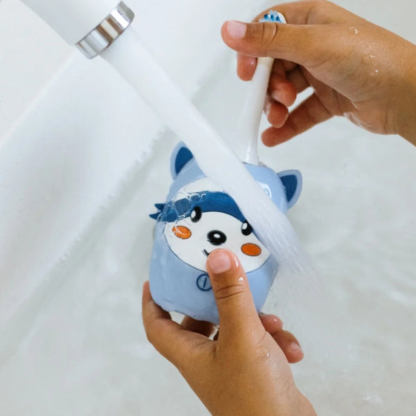 Escova de Dentes Elétrica Infantil Koala The Zoo Family, com tecnologia sónica, três modos de escovagem, temporizador inteligente e silicone sem BPA koala