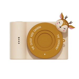 Máquina fotográfica infantil Urban Zoo com ecrã táctil, selfies e capa protetora em silicone para crianças modelo deer