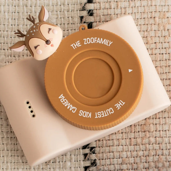 Máquina fotográfica infantil Urban Zoo com ecrã táctil, selfies e capa protetora em silicone para crianças modelo deer
