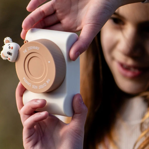 Máquina fotográfica infantil Urban Zoo com ecrã táctil, selfies e capa protetora em silicone para crianças modelo koala