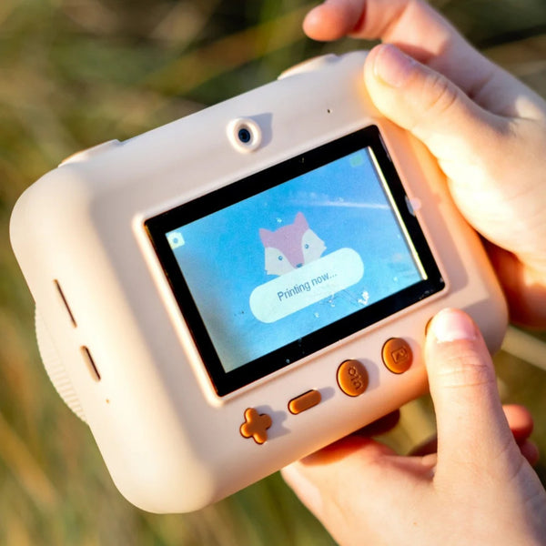 Máquina fotográfica instantânea infantil Urban Zoo com impressão térmica, ecrã colorido de 3 polegadas e câmara para selfies deer