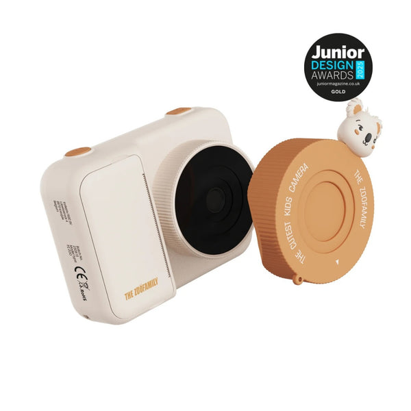 Máquina fotográfica instantânea infantil Urban Zoo com impressão térmica, ecrã colorido de 3 polegadas e câmara para selfies koala