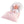 Boneca Tina Recém-Nascida de 40 cm feita à mão em Espanha, com conjunto de roupa, chupeta e saco-cama rosa com laço.