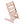 Cadeira Tripp Trapp® com Baby Set² e Newborn Set da Stokke®, solução evolutiva desde o nascimento que acompanha o crescimento da criança até à infância. Serene Pink