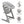 Cadeira Tripp Trapp® com Baby Set² e Newborn Set da Stokke®, solução evolutiva desde o nascimento que acompanha o crescimento da criança até à infância. Storme Grey
