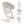 Cadeira Tripp Trapp® com Baby Set² e Newborn Set da Stokke®, solução evolutiva desde o nascimento que acompanha o crescimento da criança até à infância. Vanilla White
