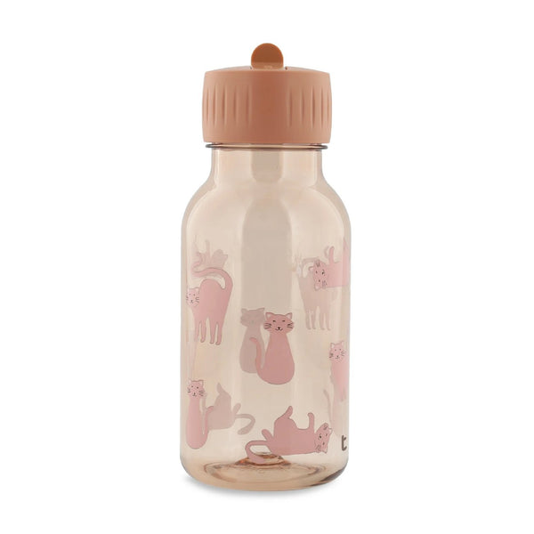 Garrafa infantil de Tritan 350 ml com sistema anti-fugas, bocal de fácil utilização e pega de transporte, ideal para escola, passeios e atividades diárias Cat
