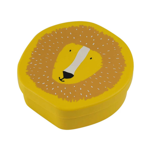 Marmita infantil Trixie em forma de animal, resistente, fácil de abrir e ideal para transportar refeições e snacks para a escola amarelo Mr Lion