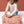 Saco de desporto infantil Trixie com compartimento espaçoso, bolso lateral com fecho, alça de ombro removível e materiais reciclados rosa seco