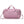 Saco de desporto infantil Trixie com compartimento espaçoso, bolso lateral com fecho, alça de ombro removível e materiais reciclados rosa 