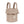 Mala Bucket Praliné Stripes Walking Mum resistente à água com fixação ao carrinho, ideal para transportar os essenciais do bebé durante os passeios. Vermelho