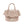 Cesto organizador da walking mum modelo praline vichy na cor moka - vermelho