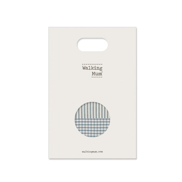 Pack de 2 Musselinas Praliné Walking Mum 70x70 cm em bambu e algodão, macias, respiráveis e ideais para envolver o bebé, passeios e amamentação. Verde.