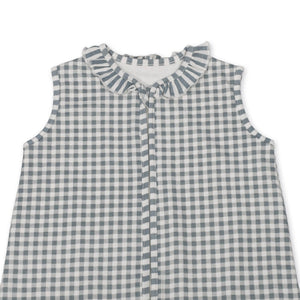 Saco de Dormir de Verão Praliné Walking Mum em 100% algodão TOG 0.5, ideal para proporcionar noites frescas, confortáveis e seguras ao bebé durante o verão. Verde.